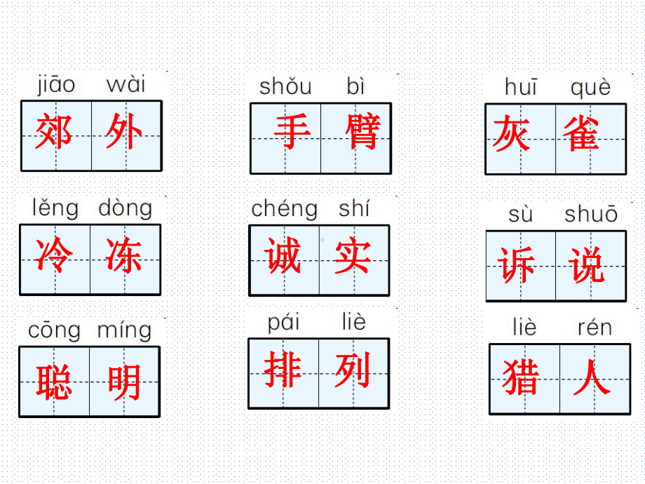 部编人教版三年级语文上册期末复习（字词）课件.pptx_第2页