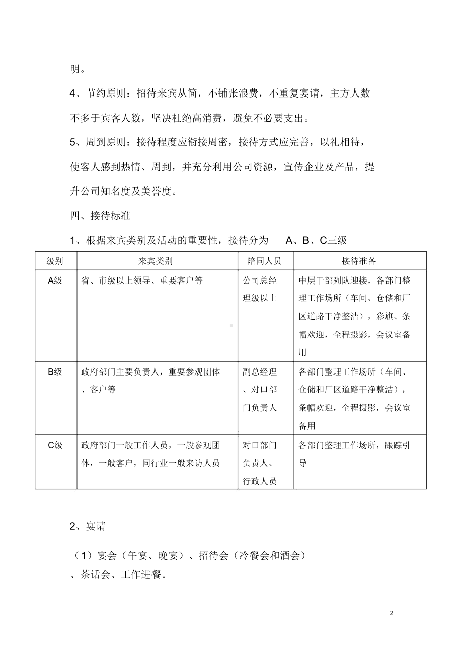 公司接待管理制度(DOC 25页).docx_第2页