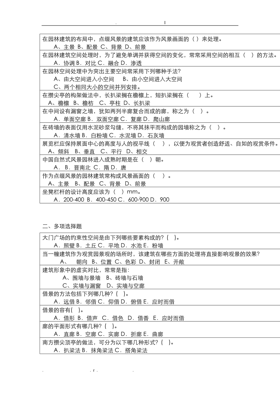 园林建筑设计复习思考题(DOC 13页).doc_第3页