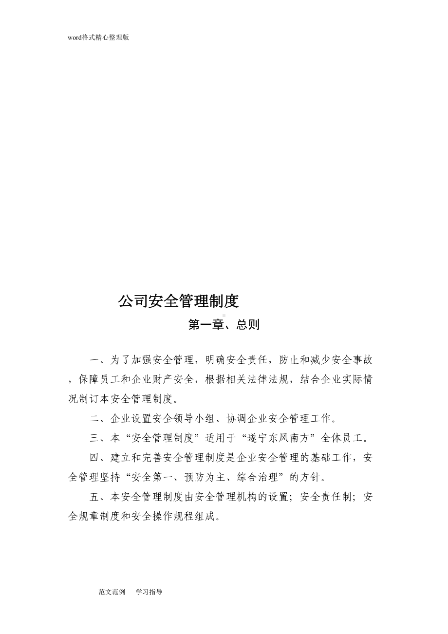 公司安全管理制度(DOC 14页).doc_第2页