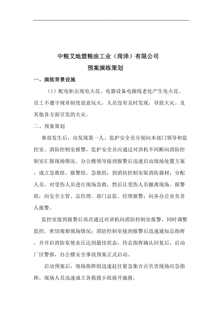 办公室火灾应急预案方案(DOC 9页).doc_第3页