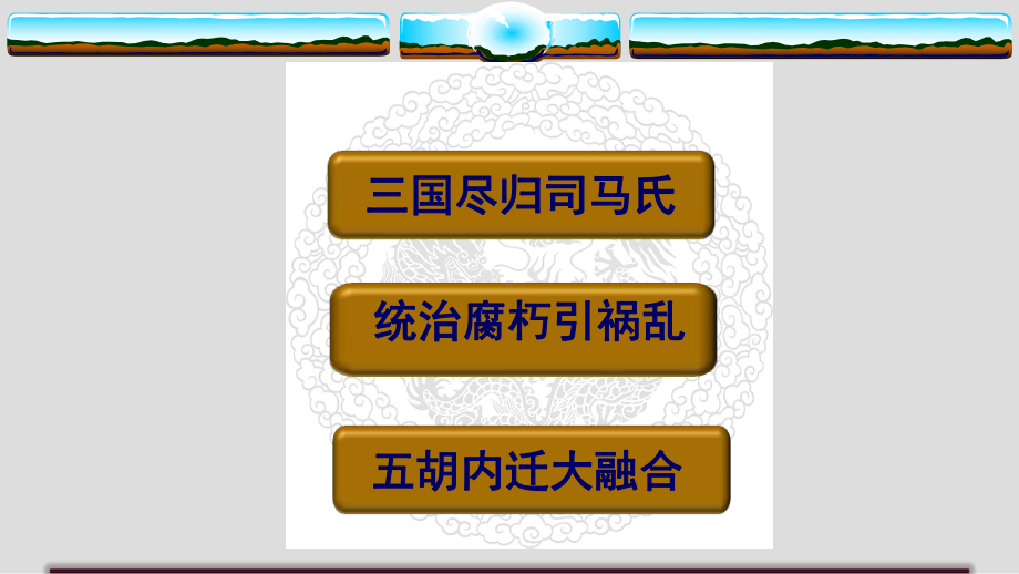 部编版七年级历史上册第17课《西晋的短暂统一和北方各族的内迁》课件.ppt_第2页