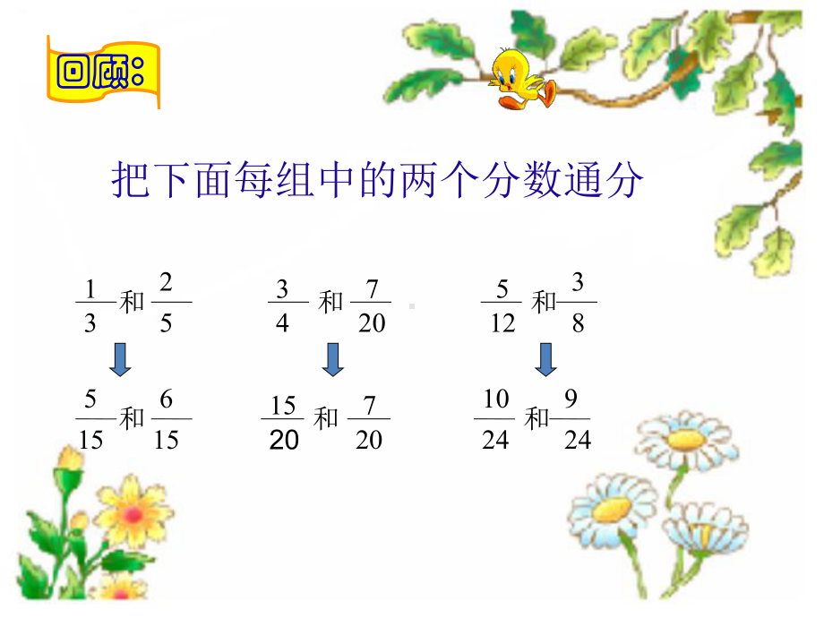 苏教版五年级下册数学51-异分母分数加减法公开课课件.ppt_第3页