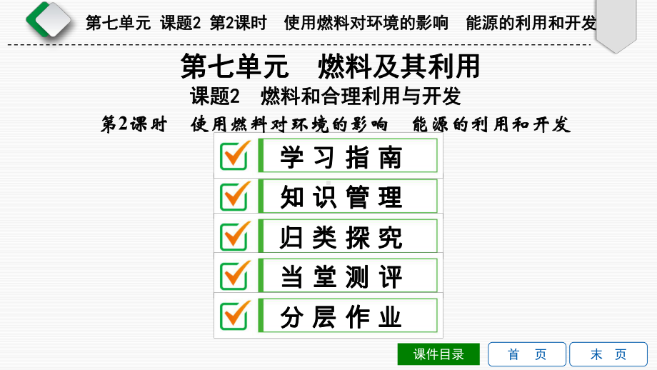 课题2-第2课时-使用燃料对环境的影响-能源的利用和开发课件.ppt_第2页