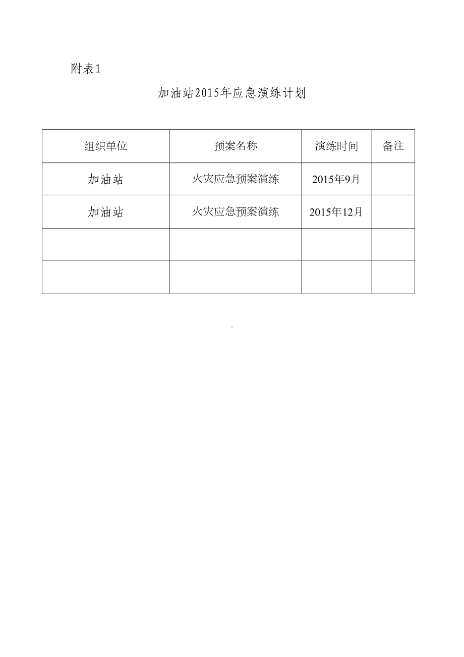 加油站应急预案演练计划方案.doc_第3页