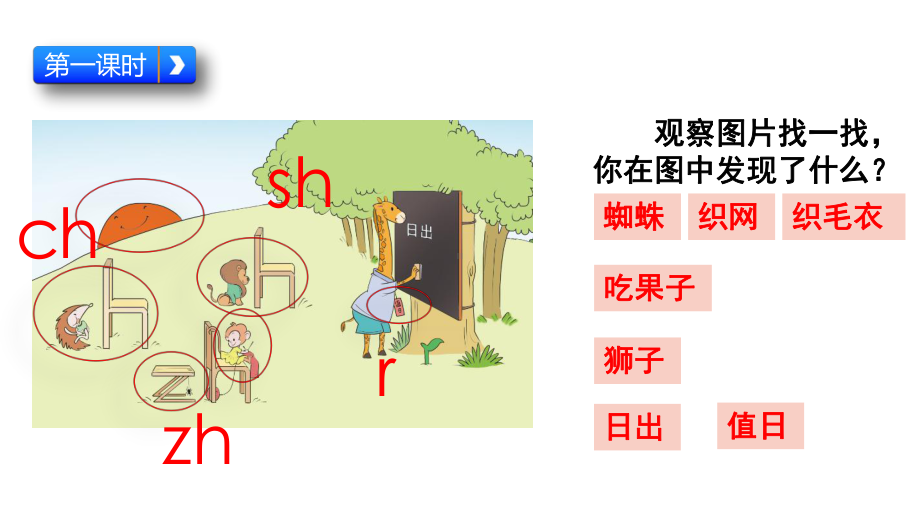 部编版一年级语文上册汉语拼音8-zh-ch-sh-r课件.pptx_第3页