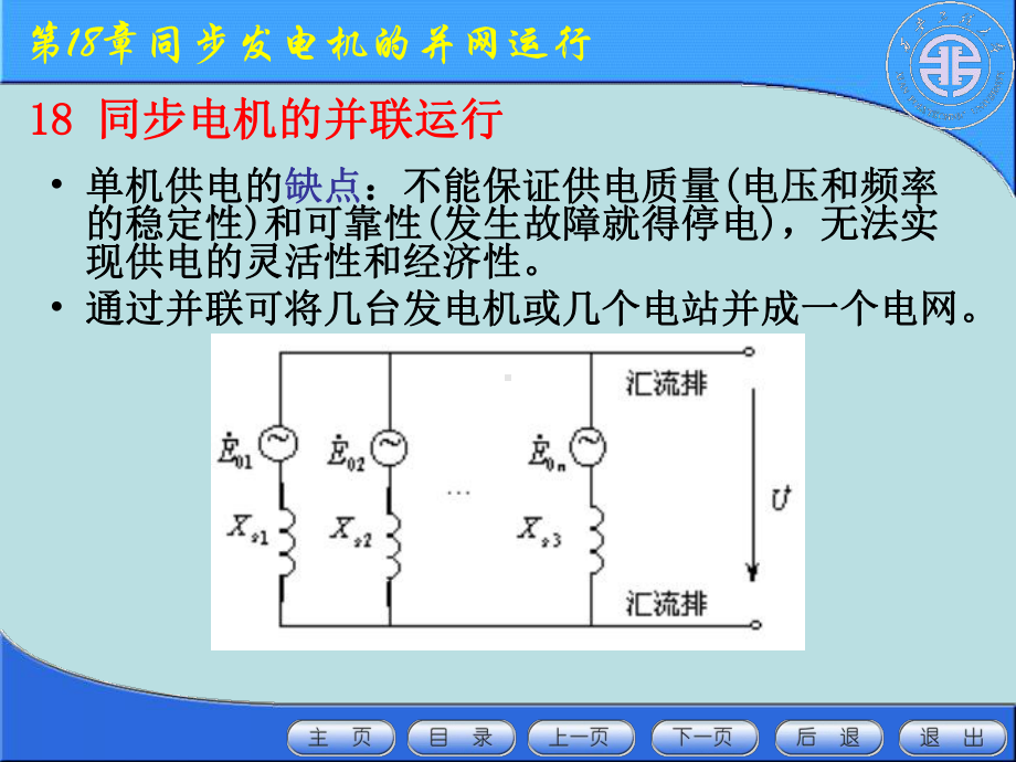 第18章同步发电机的并网运行课件.ppt_第1页