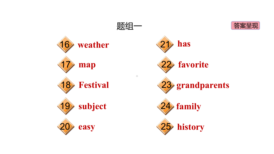 词汇题专训-习题课件-鲁教版五四学制六年级上册英语.ppt_第3页