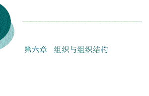 组织及组织结构课件.ppt