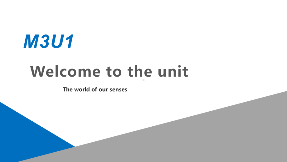 牛津英语模块三unit-1-Welcome-to-the-unit课件.ppt_第1页