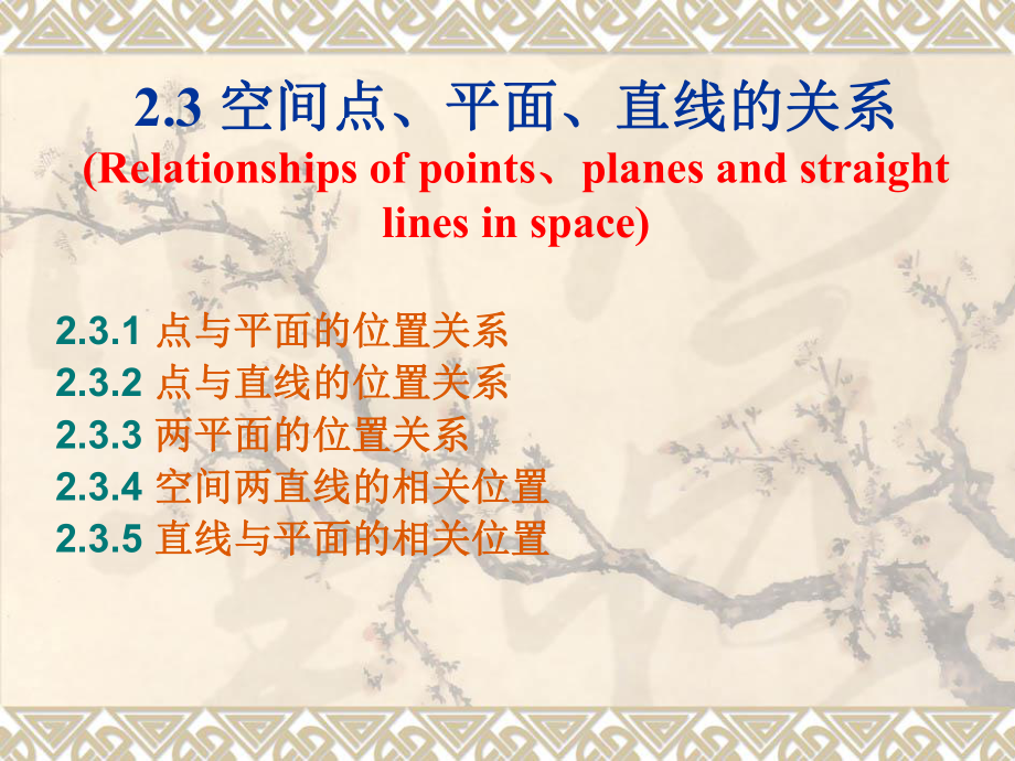 空间点、平面、直线的关系课件.ppt_第1页