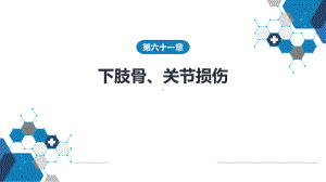 外科学教骨科课件第六十一章 下肢骨、关节损伤 第六、七、八节.pptx