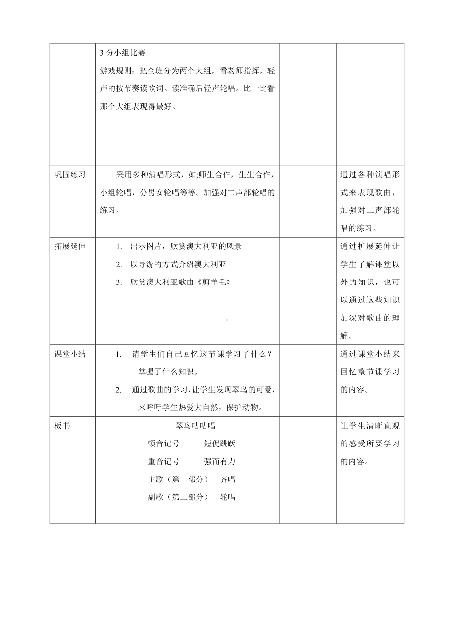 花城版小学音乐三年级上册第7课-第2课时《翠鸟咕咕唱》教案.doc_第3页