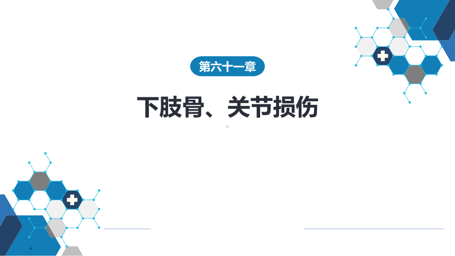 外科学教骨科课件第六十一章 下肢骨、关节损伤 第九、十、十一、十二节.pptx_第1页