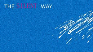 沉默法-THE SILENY WAY .ppt