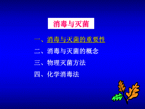 医学微生物学课件4.消毒与灭菌.pptx