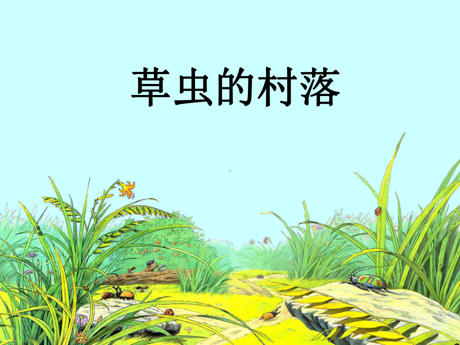 草虫的部落 .ppt_第1页