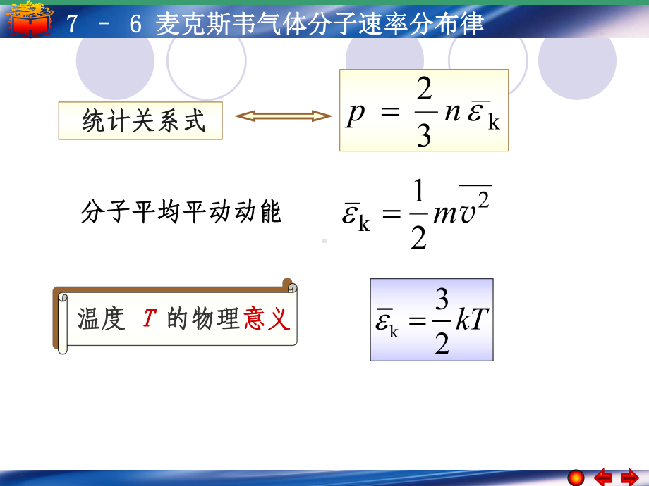 麦克斯韦气体分子速率分布定律课件.ppt_第1页