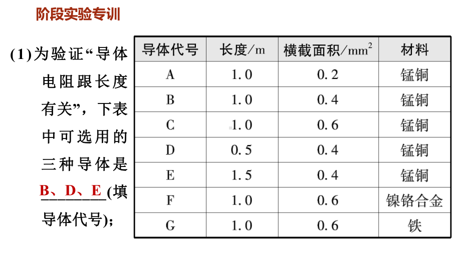 人教版九年级物理上册第十六章电压-电阻实验题专题训练中考真题课件.pptx_第3页