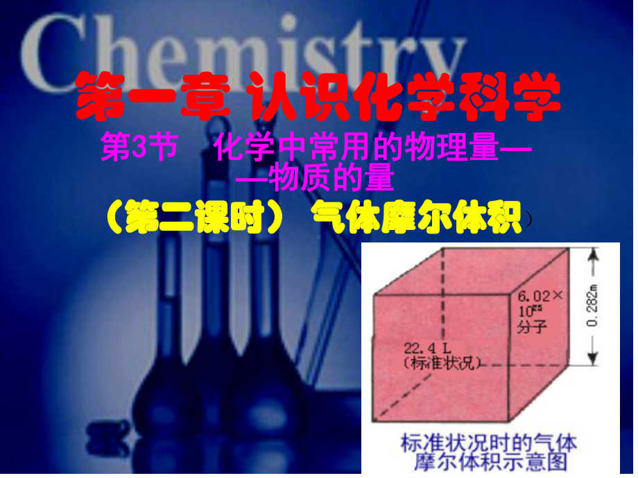 鲁科版高中化学必修一《气体摩尔体积》课件.ppt_第1页