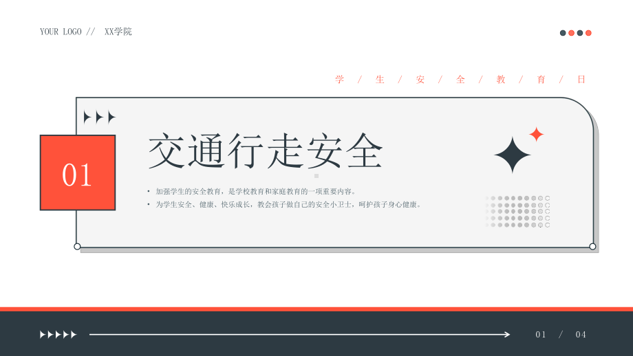 全国学生安全教育日主题班会PPT做自己的安全小卫士PPT课件（带内容）.pptx_第3页