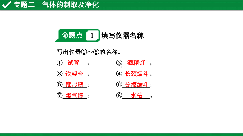 2020年中考化学专题复习-气体的制取和净化课件.pptx_第2页