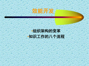 效能开发.ppt