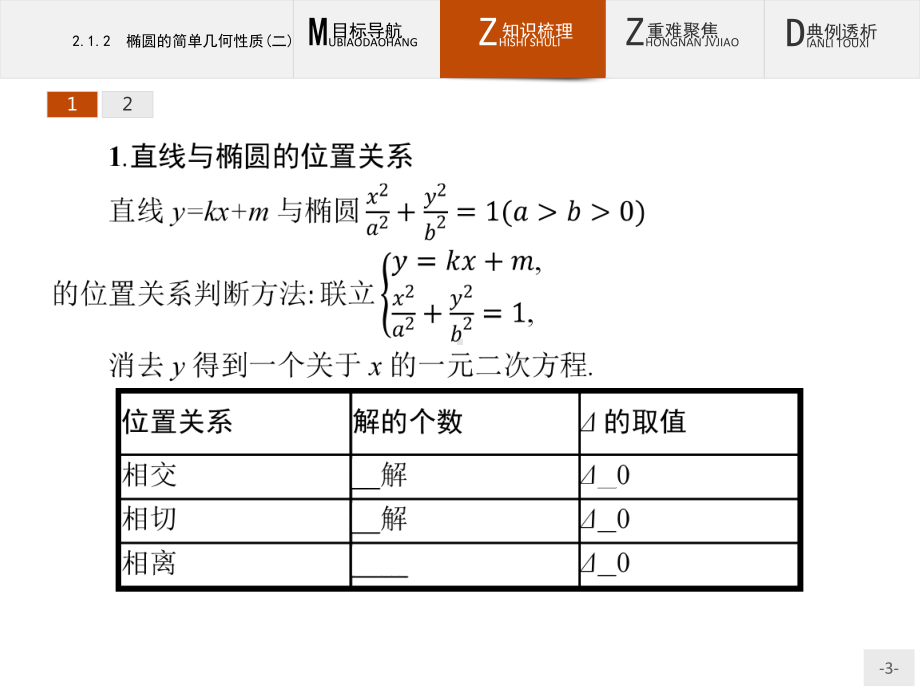 高中数学选修1-1第2章2122椭圆的简单几何性质(二)课件人教A版.pptx_第3页