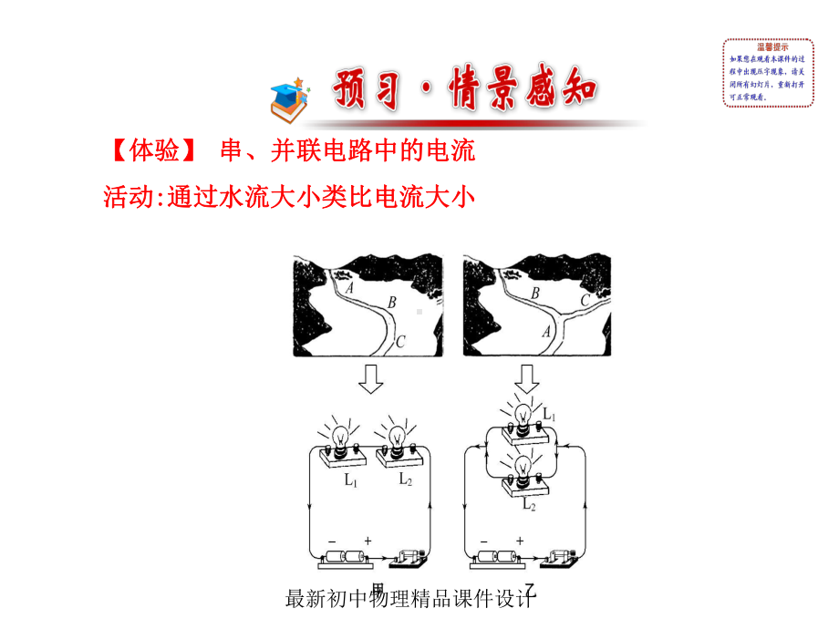 最新沪科初中物理九年级上册《14第4节-科学探究：串联和并联电路的电流》课件-1.ppt_第2页