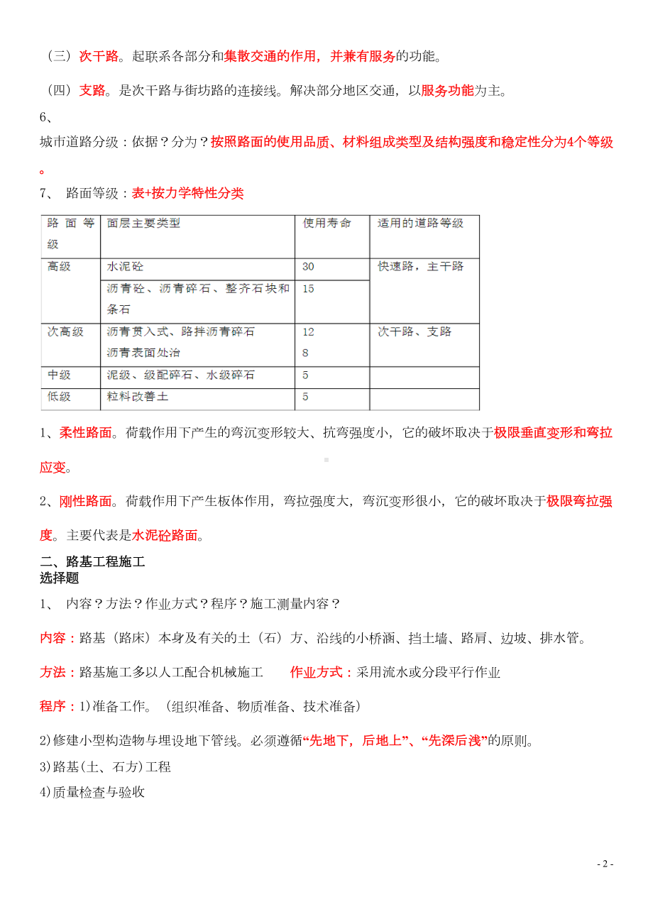 备考2020年二级建造师《市政实务》重要知识点汇总(DOC 32页).doc_第2页