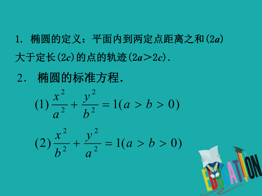 高中数学选修2-1苏教版课件：222-椭圆的几何性质1.ppt_第2页