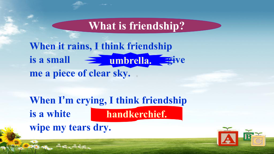 高中英语必修1unit参考Friendship-reading课件.ppt_第3页