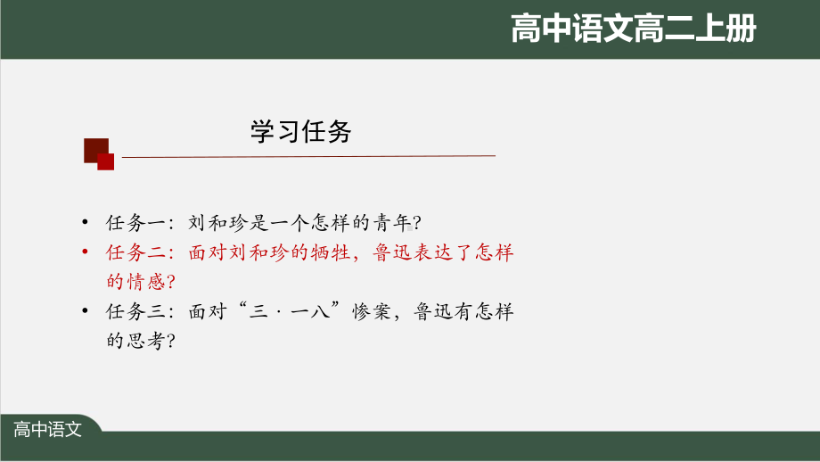 高二（语文(人教统编版)）记念刘和珍君-最新国家级中小学课程全高清(同名71)课件.pptx_第2页