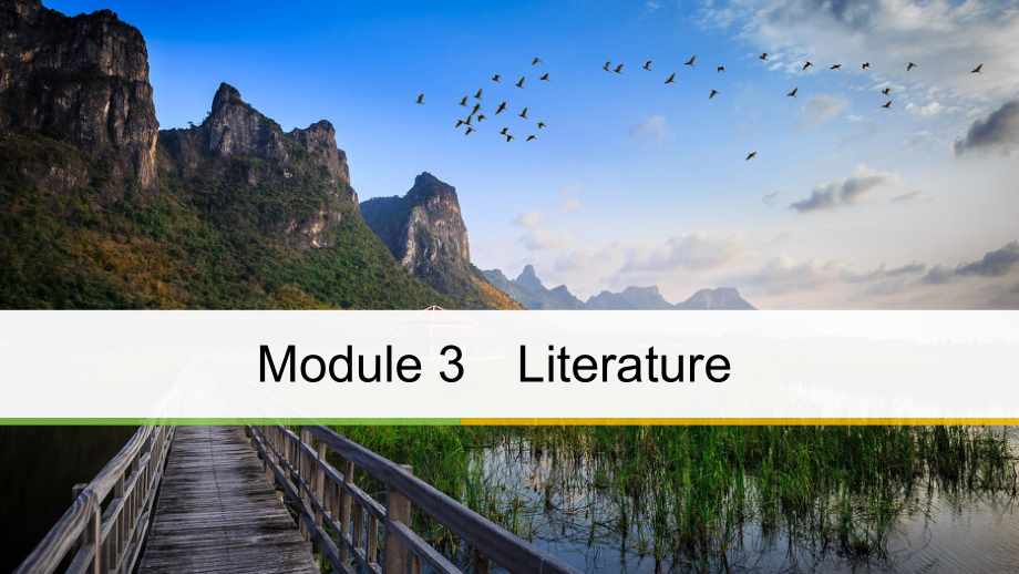 高中英语外研版选修七课件：Module-3-Literature-Period-Two-Integrating-Skills.ppt_第1页