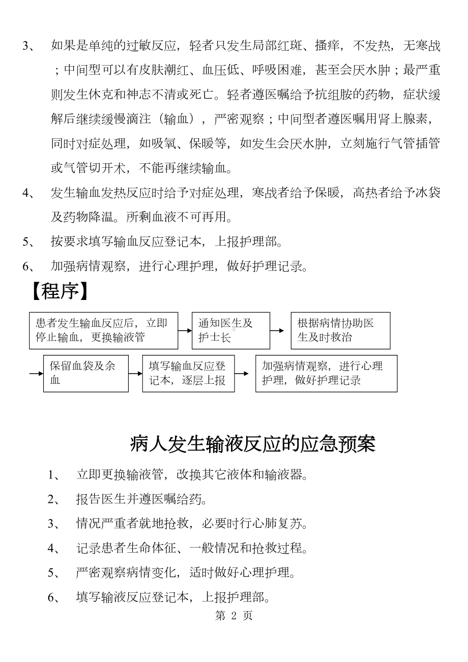 妇产科护理应急预案word精品文档14页(DOC 14页).doc_第2页