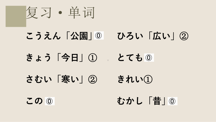 第8課 公園 语法ppt课件 (j12x1)-2023新人教版《初中日语》必修第一册.pptx_第2页