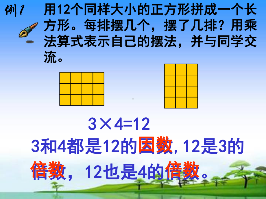 新苏教版五年级下册数学因数与倍数课件.pptx_第3页