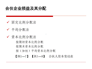 高级财务会计合伙权益变动课件.ppt