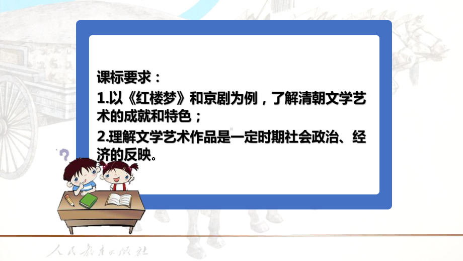 部编版七年级历史下册第21课《清朝前期的文学艺术》优秀课件.ppt_第2页