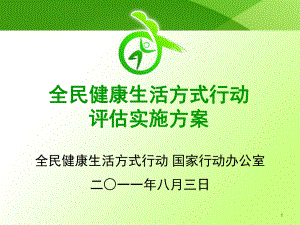 全民健康生活方式行动实施方案课件.ppt