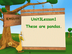 鲁科版小学英语三年级下册Unit-3《Lesson-1-These-are-pandas》课件-.ppt