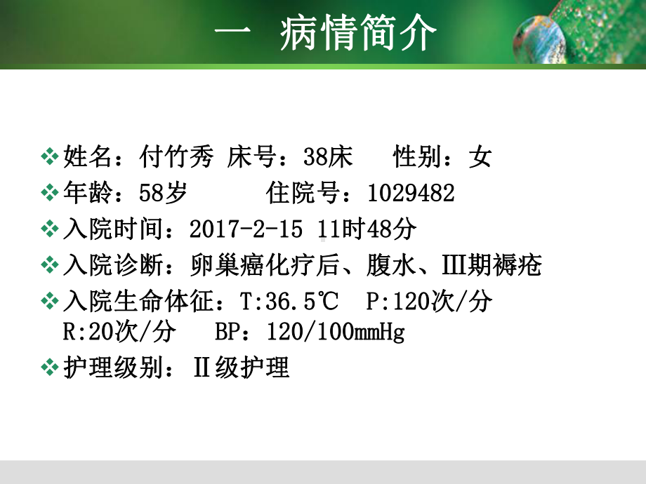 卵巢癌的护理查房资料课件.ppt_第3页