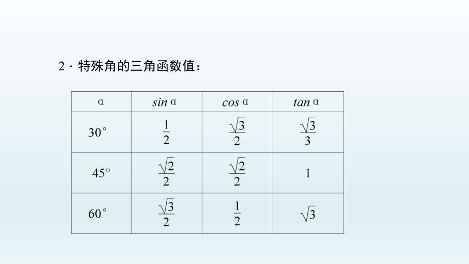 青岛版九年级上册数学：解直角三角形的知识结构(公开课课件).ppt_第3页