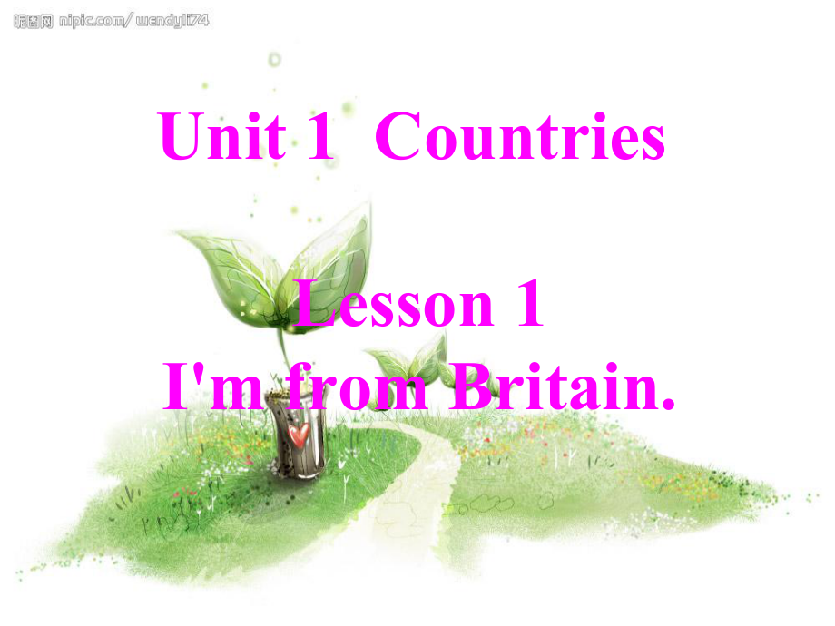 鲁科版四年级英语下册Unit-1《Lesson-1-I’m-from-Britain》公开课课件.ppt_第1页