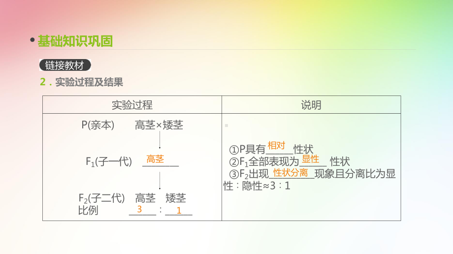 高中生物专项复习-第14讲-基因的分离定律课件.pptx_第2页