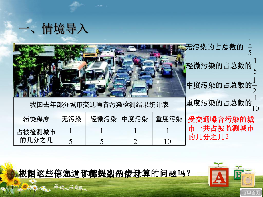 青岛版63制小学五年级数学下册异分母分数加减混合运算课件.ppt_第2页