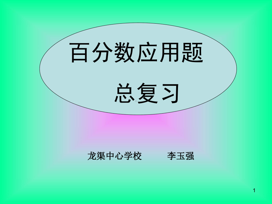 复习百分数应用题课件 .ppt_第1页