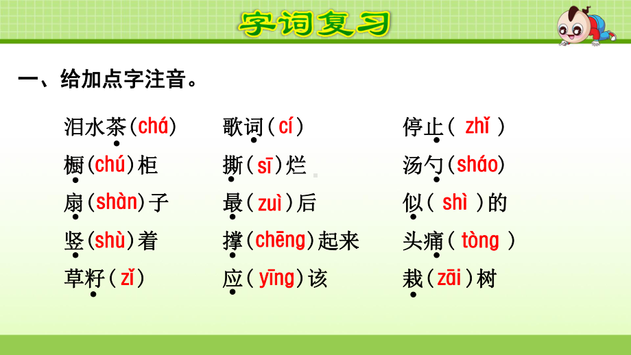 部编版语文二年级下册第7单元复习知识梳理课件.pptx_第2页