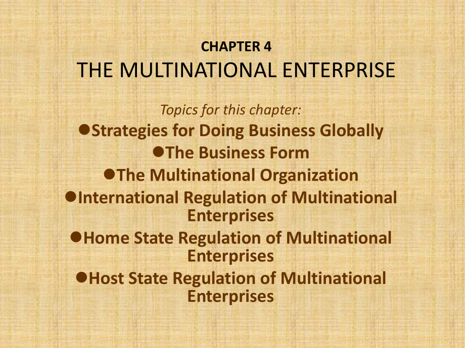 国际经济法(双语)课程Chapter-4-Multinational-Enterprise课件.ppt_第2页