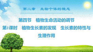 生物新课堂同步苏教版必修三课件：241-植物生长素的发现-生长素的特性与生理作用.ppt